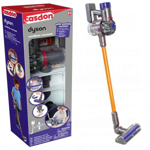  ASPIRAPOLVERE VERTICALE PER BAMBINI DYSON CON SUONO CASDON