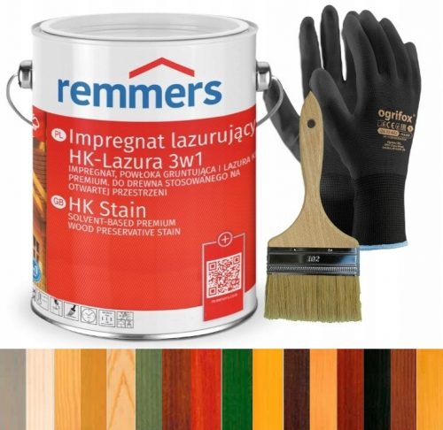 Remmers HK-Lasur impregnante per legno 2,5L COLORI