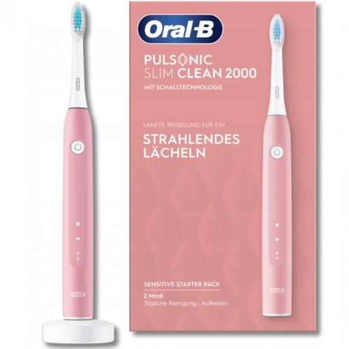  Oral-B Pulsonic Slim Clean 2000 Spazzolino sonico rosa