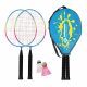 Schildkrot Badminton Set Junior racchette con volano + MASTERSPORTS Guida alla vita sana