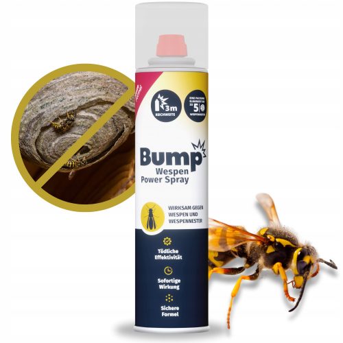  Spruzzatore, aerosol contro vespe Bump 300 ml