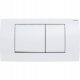 Pulsante scarico WC Geberit Twinline 30 bianco