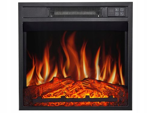 Caminetto da incasso con funzione riscaldamento, elettrico ArtiFlame nero 1800 W 45,7 x 43,5 x 12,8 cm