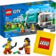  LEGO City 60386 Camion per il riciclaggio + sacchetto di carta VP LEGO 6315792 Medio