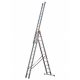 Scala STRUKTURO 9,25 m alluminio 3 x 36 fino a 150 kg