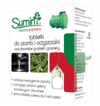  Compresse Sumin 0,2 kg per fosse settiche