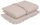  LETTO PER BAMBINI 2 PEZZI CON RIFFEL, COTONE 120x90