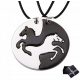  COLLANA 2 AMICI YING YANG BFF CAVALLI C1470