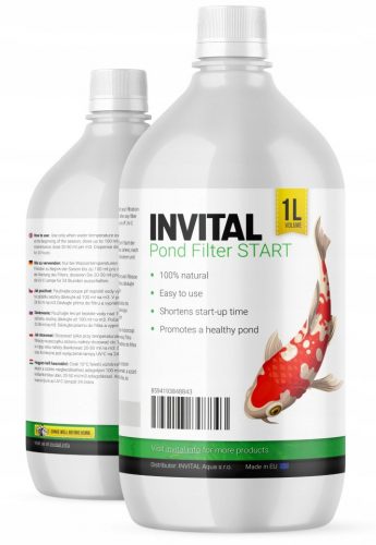  INVITAL Filtro per laghetto Start 1000ml batteri starter