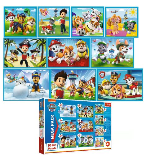  Puzzle Trefl 10in1 329 pezzi Reliable Paw Patrol team 96001