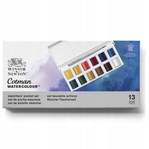  Colori ad acquerello Winsor&Newton 12 pz. x 50 ml