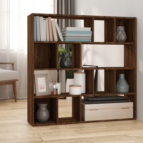 Libreria VidaXL rovere marrone 105x24x102 cm