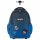  Zaino scuola multiscomparto ST.RIGHT, nero, Sfumature di blu, multicolore, 26 anni