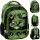  Zaino scolastico multiscomparto Minecraft Paso, nero, sfumature di verde, multicolore, 19 anni