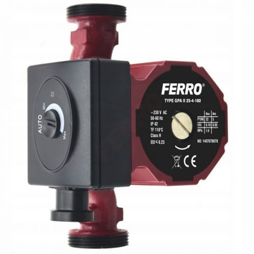 Ferro Circolatore elettronico GPA II 25-4-180