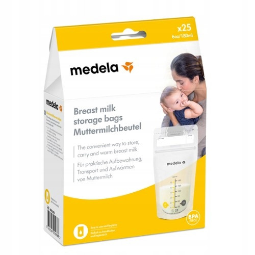  Medela busta latte 180 ml 50 pz.