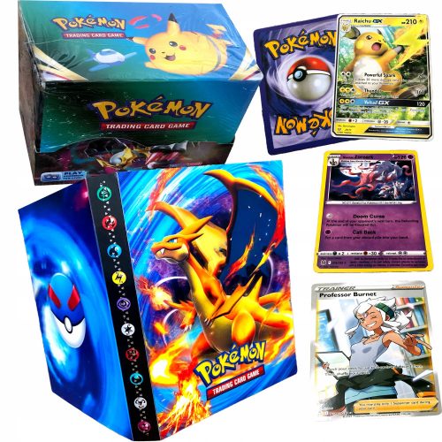  Cofanetto grande HIT - CARTE POKEMON 360 + BELLISSIMO album da collezione