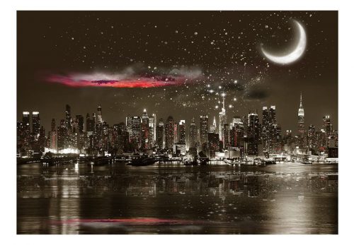 Carta da parati - Notte stellata su New York - 400X280