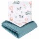  123SET PASSEGGINO BABY MINKY, COPERTA + CUSCINO