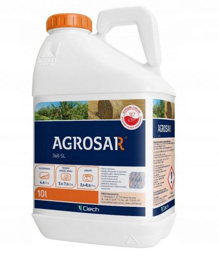 Agrosar 360 SL 10L spray al glifosato per erbacce