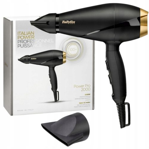  Asciugacapelli Babyliss 6704E + Bocchetta per styling in nylon per asciugacapelli