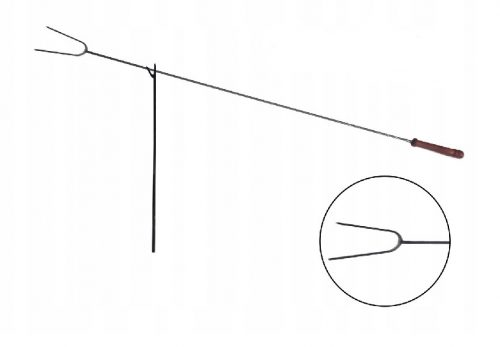 Forchetta per tostare - Forchetta focale (forchette) Forchette per griglia 140 cm 10 pz.