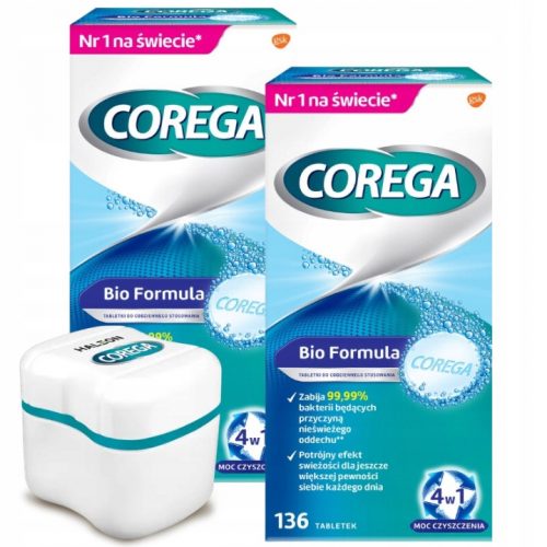  Corega Tabs Bio Formula 4in1 136 compresse x2