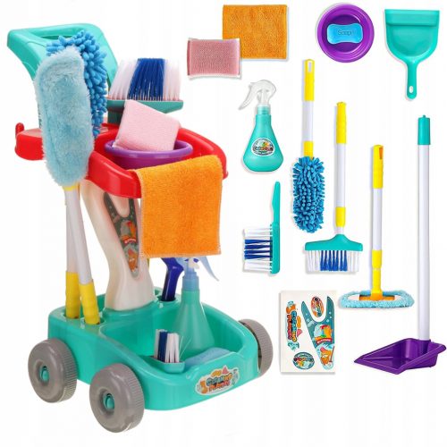  KIT PULIZIA BAMBINI, PASSEGGINO, MOP, SPRAY SCOPA