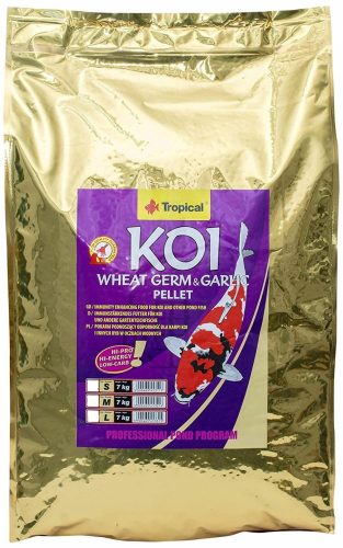  Tropical Koi Whet Germ Garlic taglia M mangime per pesci 7 kg