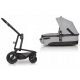  Passeggino gondola 1in1 SOUL FOIL + AIR WHEEL WALL BABY