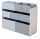  MpMax REGMPM008 organizer per giocattoli grigio 147 l