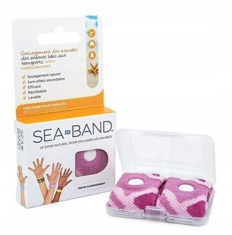  FASCE ALTE SEA-BAND PER NAUSEA MAL DI MARE x2