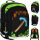  Zaino scolastico multiscomparto Minecraft Starpak nero, Sfumature di marrone e beige, Sfumature di verde 20 l