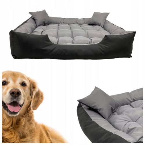  Cuscino per cani Dogsy beige, nero, sfumature di grigio 115 cm x 95 cm