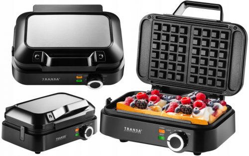  Macchina per waffle Transa Electronics TE-32 1500 W nera