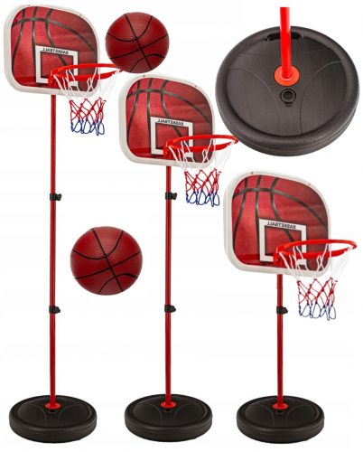 Accessori basket per bambini - Set canestro da basket per bambini con scudo per palla