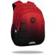  Zaino scolastico multiscomparto CoolPack, nero, Sfumature di rosso, 21 anni