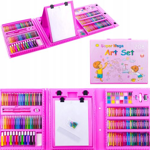  Set artistico Ippopotamo Felice 208 pz.