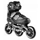  Pattini Raven Advance Big Wheels Black, taglie 35-39, neri