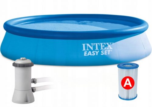  Piscina ad espansione rotonda Intex 396 x 396 cm