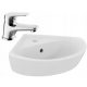 Lavabo ovale a parete Ideal Standard SEVAFRESH E407001 + Reihe TOP rubinetto lavabo da terra cromato