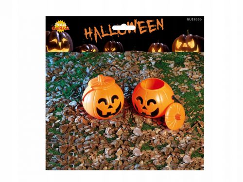  Secchiello Zucca Halloween 17 cm - 1 pz.