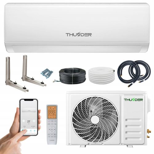 Climatizzatore da parete 3,5kW WiFi A++ Set Thunder