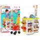  Supermercato per bambini, registratore di cassa, scanner, carrello, bilancia