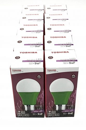  GROW lampadina per la coltivazione di piante Toshiba da 9 W