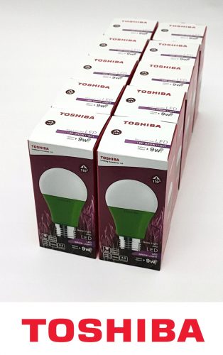 Lampada per la coltivazione delle piante - GROW lampadina per la coltivazione di piante Toshiba da 9 W