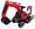  R-sport Trattore rosso per bambini