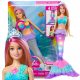  Barbie Malibu Sirena Bambola Luci Scintillanti HDJ36