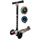  Monopattino H2 Black Balance R-Sport luminoso