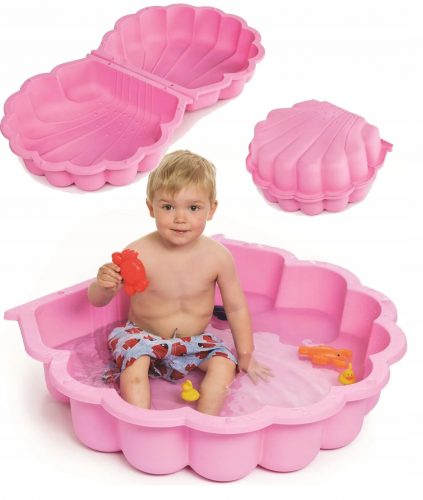 Paradiso Toys sabbiera in plastica rosa